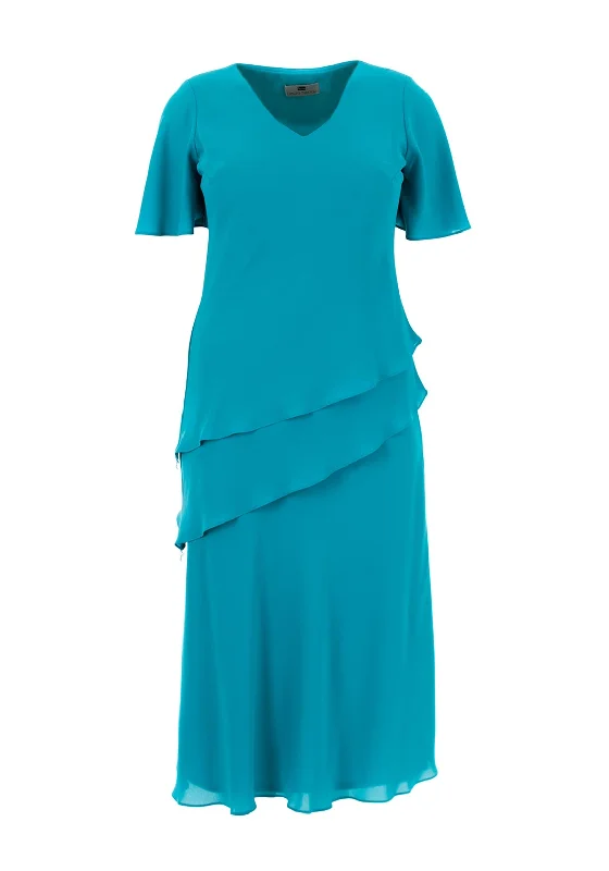 Tiered SkirtLewis Henry Two Piece Top & Skirt Outfit, Jade