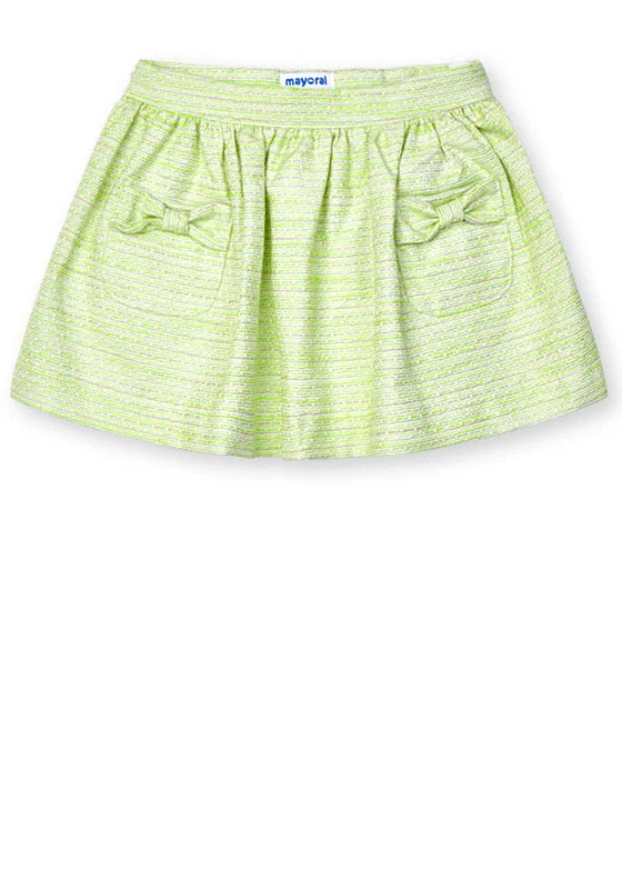 Gypsy SkirtMayoral Girls Puff Skirt, Green