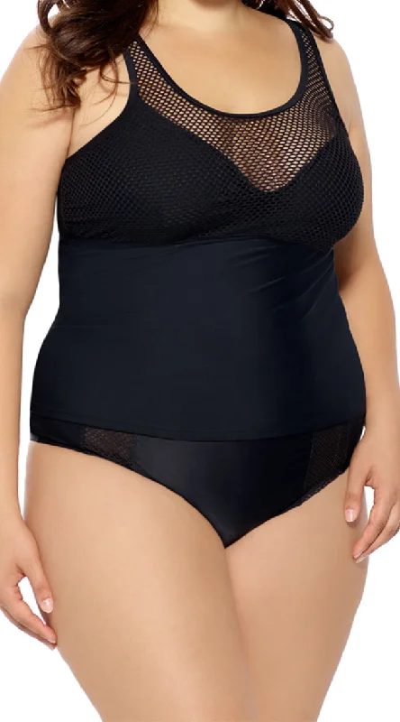 Women's wedding topsPlus Size Mesh Me High Waisted Swim Bottom