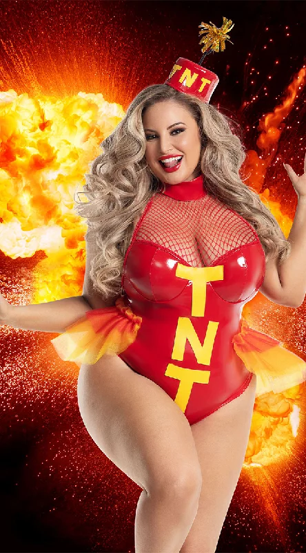 Plus size women's elegant topsPlus Size Dynamite Babe Costume