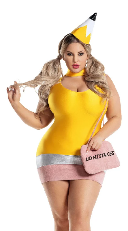 Knitted Plus Size Pretty Pencil Costume