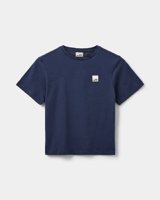 VERASY T-SHIRT - Navy BlueStudded T-Shirts