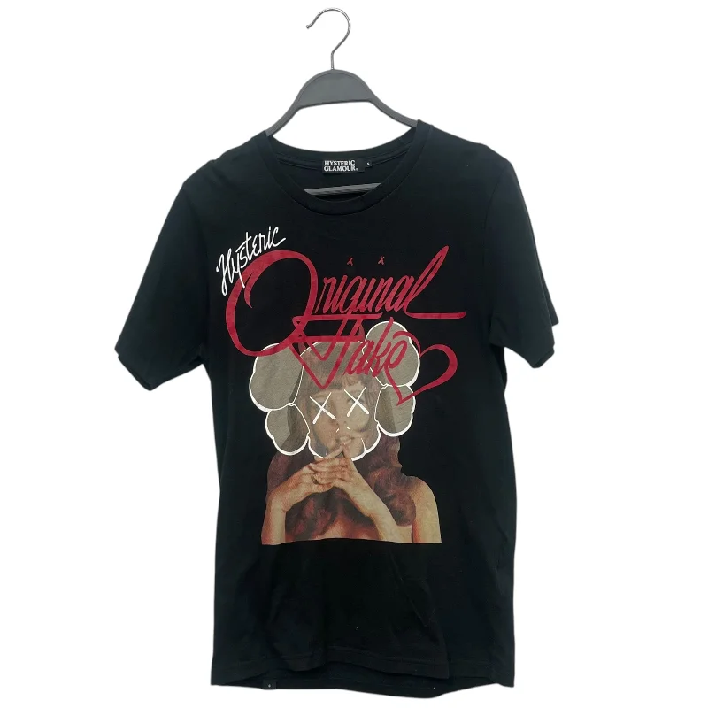 HYSTERIC GLAMOUR/T-Shirt/S/Black/Cotton/Graphic/0212CT23Retro T-Shirts