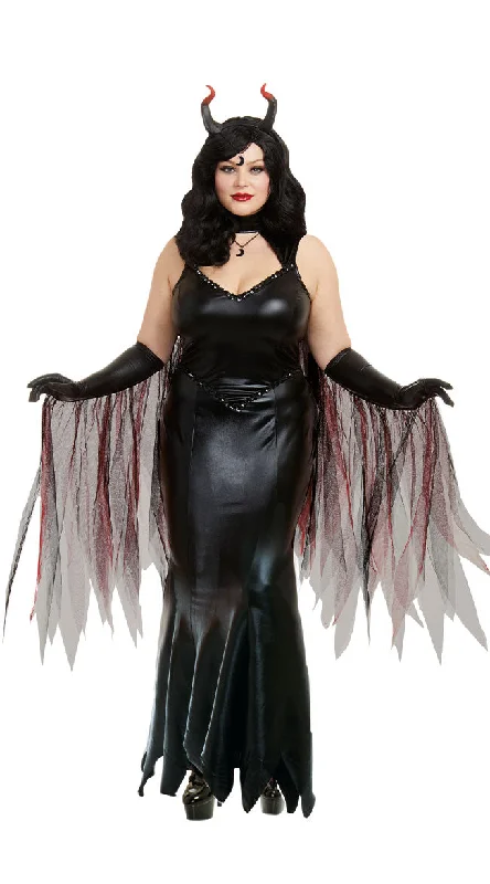 Knitted Plus Size Mistress Of The Dark Costume