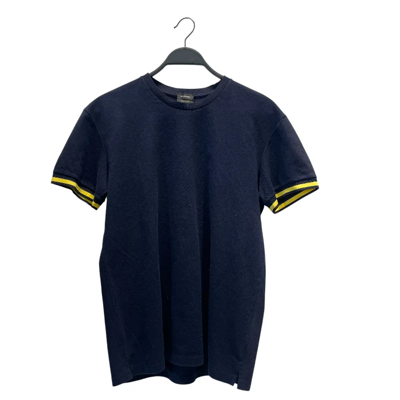 JIL SANDER/T-Shirt/S/Navy/Polyester/Graphic/Sheer T-Shirts